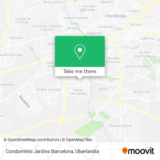 Condomínio Jardins Barcelona map