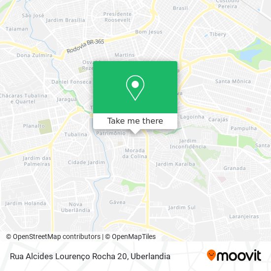 Rua Alcides Lourenço Rocha 20 map