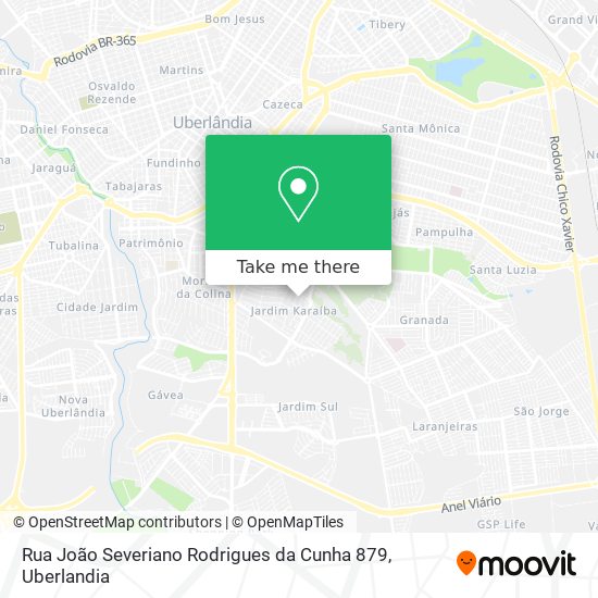 Rua João Severiano Rodrigues da Cunha 879 map