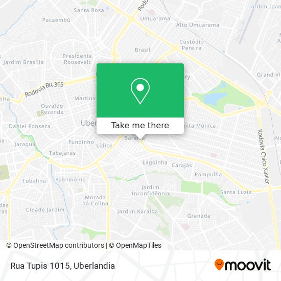 Mapa Rua Tupis 1015
