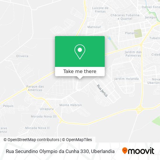 Rua Secundino Olympio da Cunha 330 map