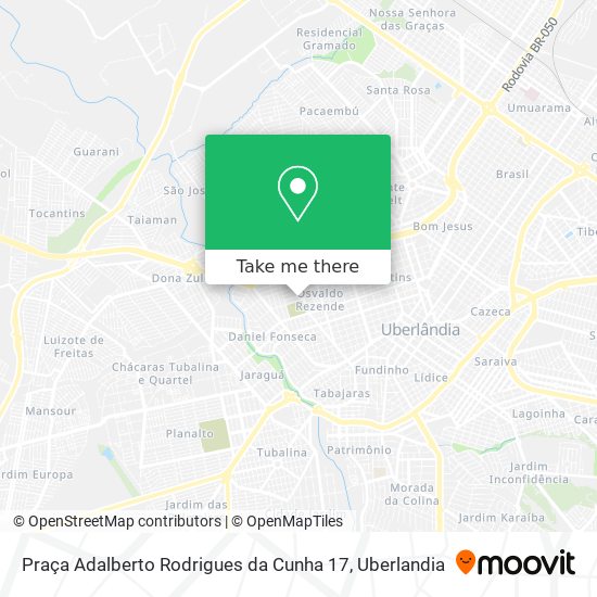 Praça Adalberto Rodrigues da Cunha 17 map