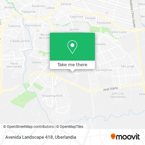 Avenida Landscape 418 map