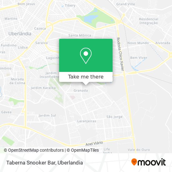 Mapa Taberna Snooker Bar