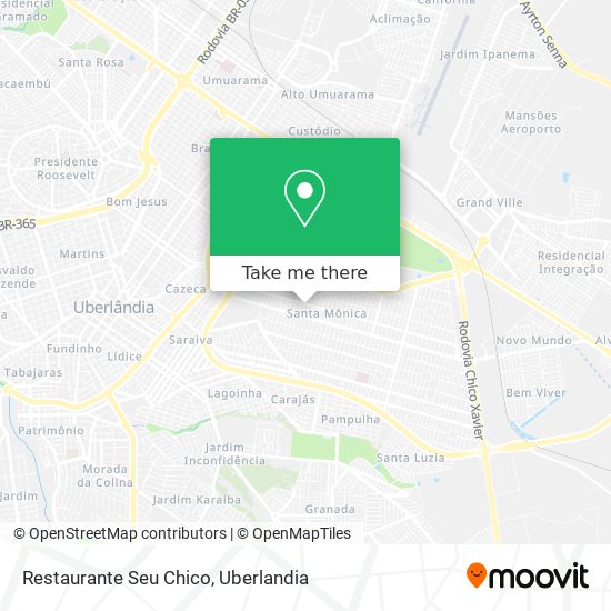 Restaurante Seu Chico map