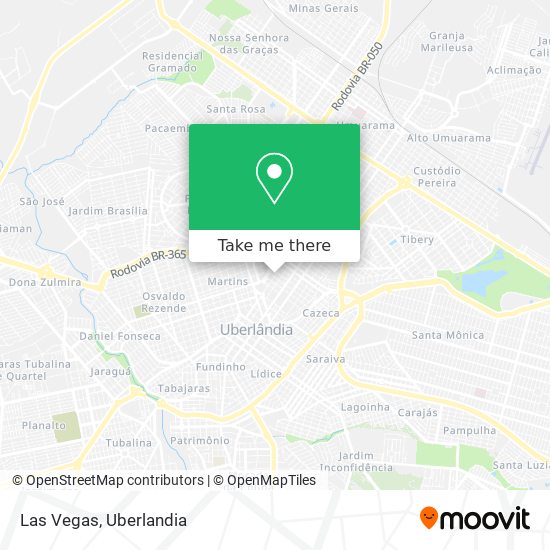 Las Vegas map