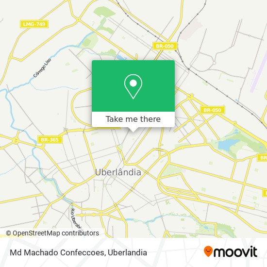 Md Machado Confeccoes map