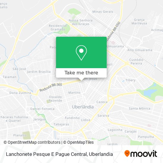 Lanchonete Pesque E Pague Central map