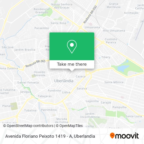 Avenida Floriano Peixoto 1419 - A map