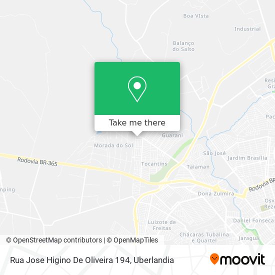 Rua Jose Higino De Oliveira 194 map