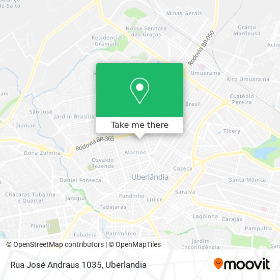 Rua José Andraus 1035 map