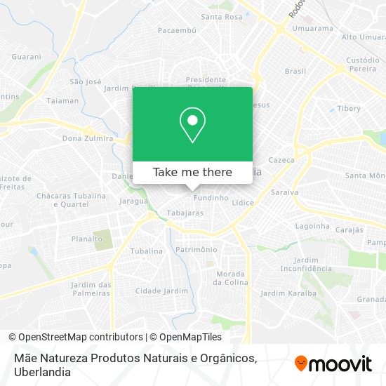 Mãe Natureza Produtos Naturais e Orgânicos map