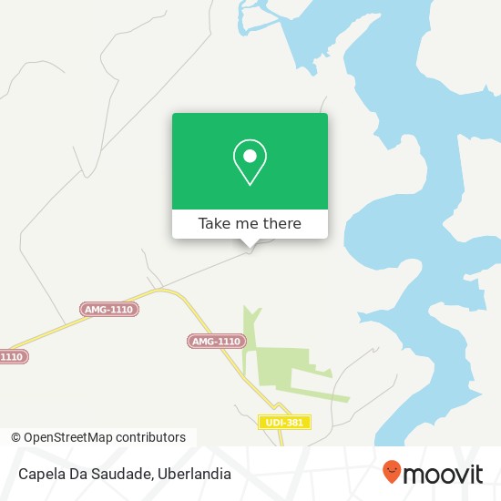 Capela Da Saudade map