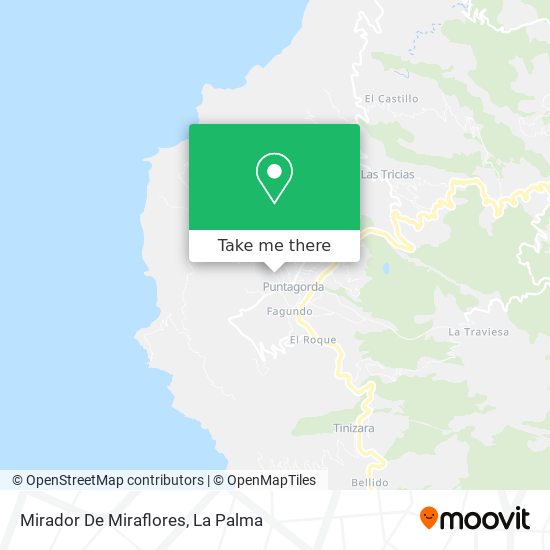 Mirador De Miraflores map