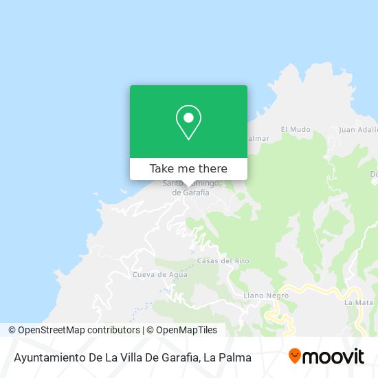 mapa Ayuntamiento De La Villa De Garafia