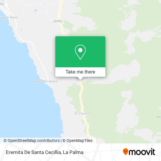 Eremita De Santa Cecillia map