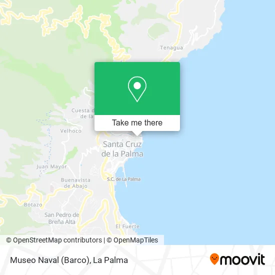Museo Naval (Barco) map