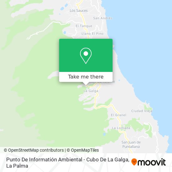 Punto De Informatión Ambiental - Cubo De La Galga map