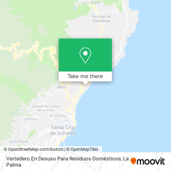Vertedero En Desuso Para Residuos Domésticos map