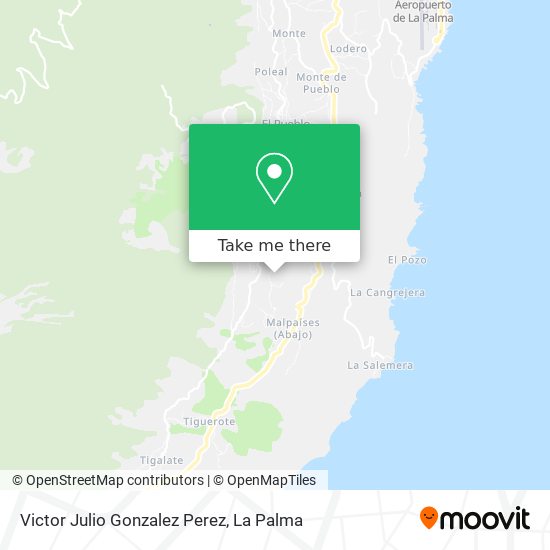 Victor Julio Gonzalez Perez map