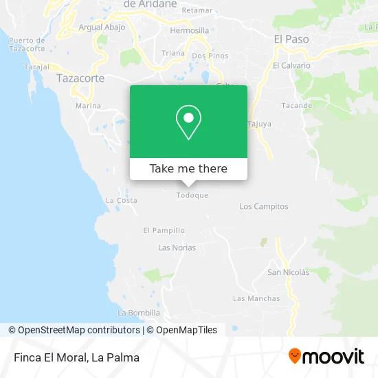 Finca El Moral map