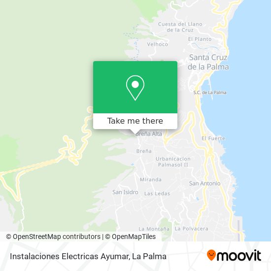Instalaciones Electricas Ayumar map