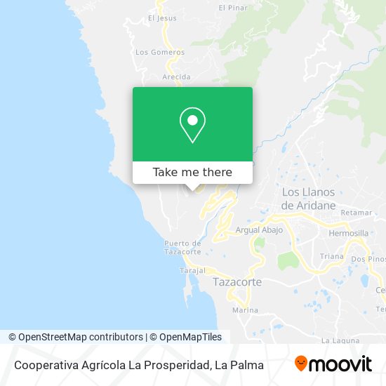 Cooperativa Agrícola La Prosperidad map
