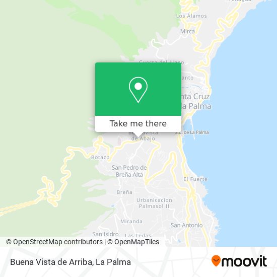 Buena Vista de Arriba map