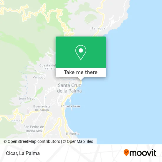 Cicar map