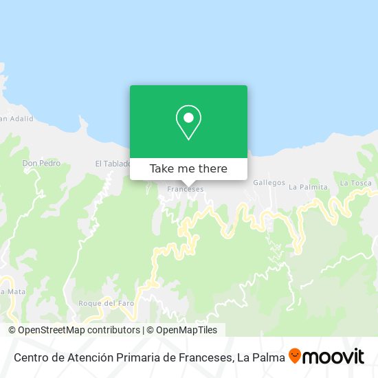 Centro de Atención Primaria de Franceses map