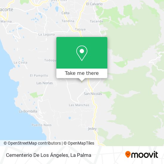 mapa Cementerio De Los Ángeles