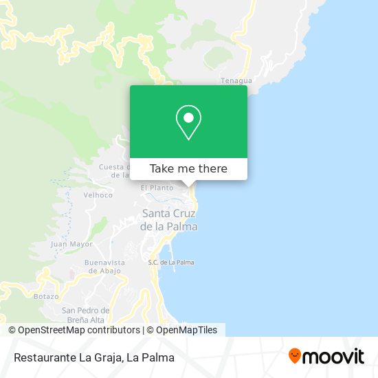 mapa Restaurante La Graja