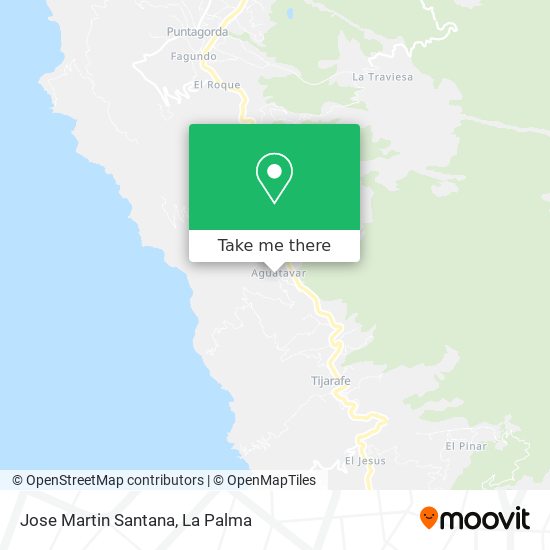 Jose Martin Santana map