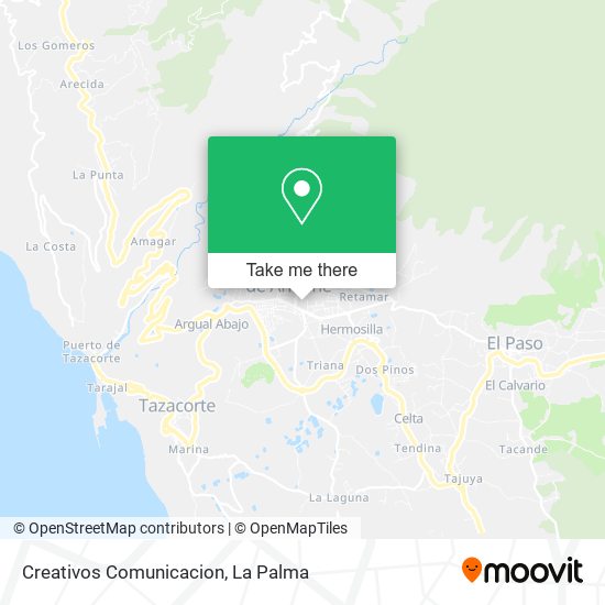 Creativos Comunicacion map