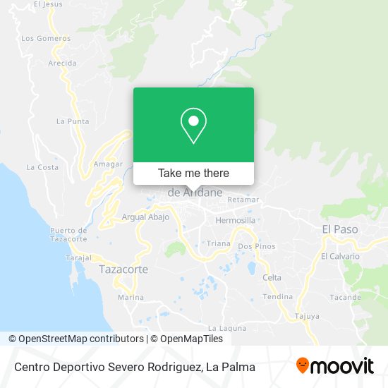 Centro Deportivo Severo Rodriguez map