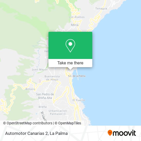 mapa Automotor Canarias 2