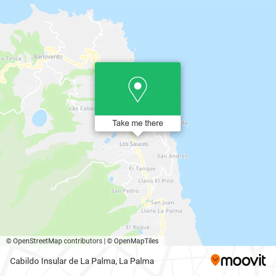 Cabildo Insular de La Palma map