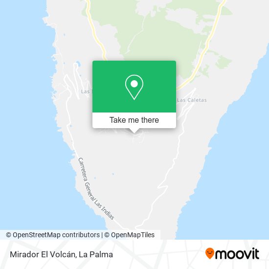 Mirador El Volcán map