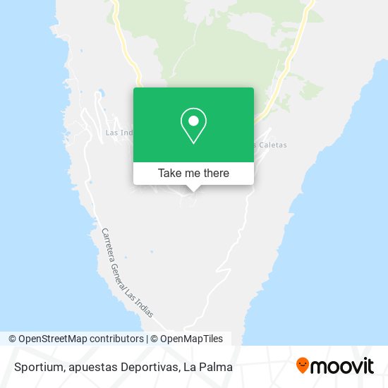 mapa Sportium, apuestas Deportivas