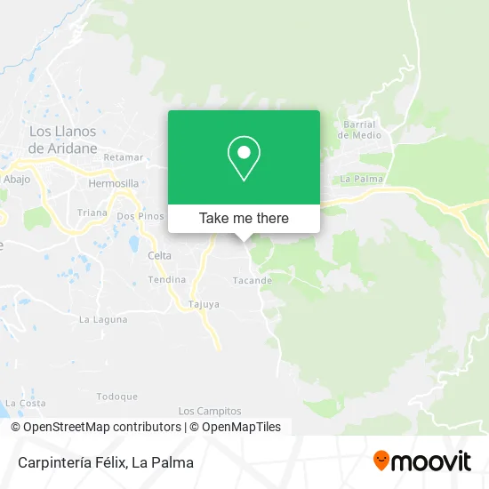 Carpintería Félix map