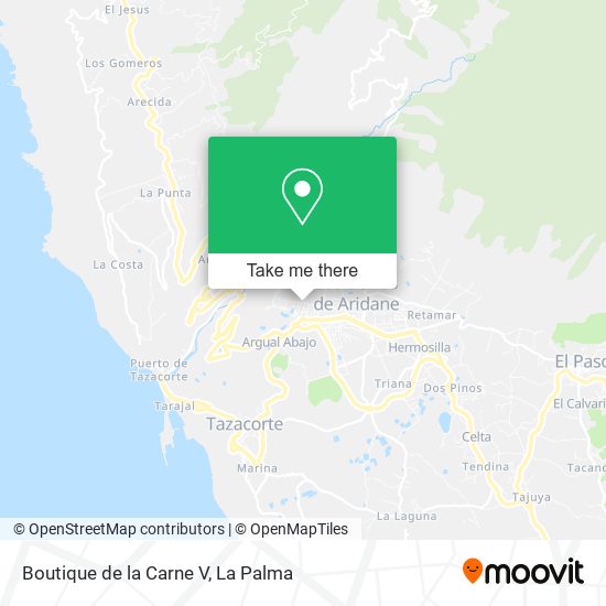 Boutique de la Carne V map