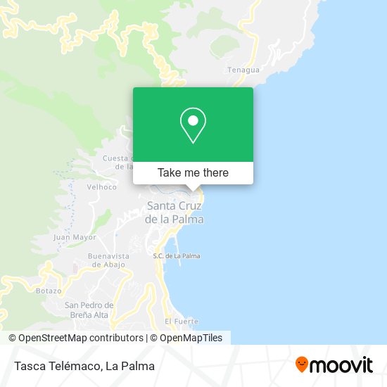 Tasca Telémaco map