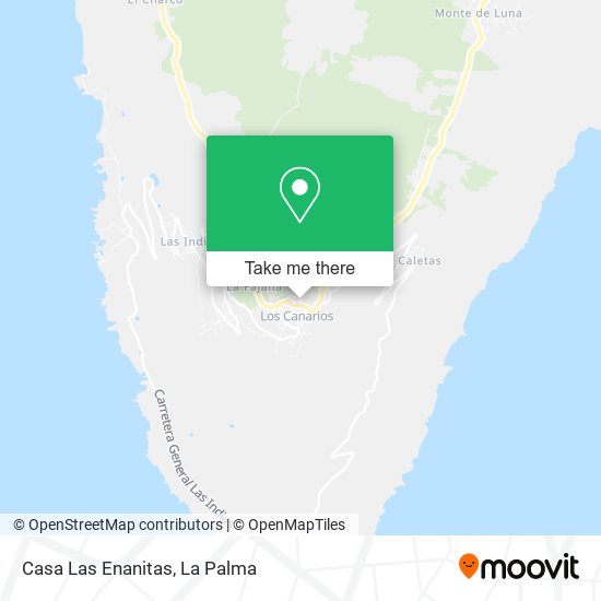 Casa Las Enanitas map