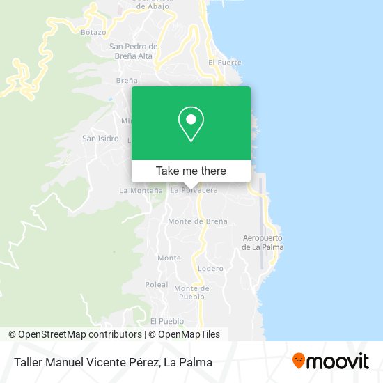 Taller Manuel Vicente Pérez map