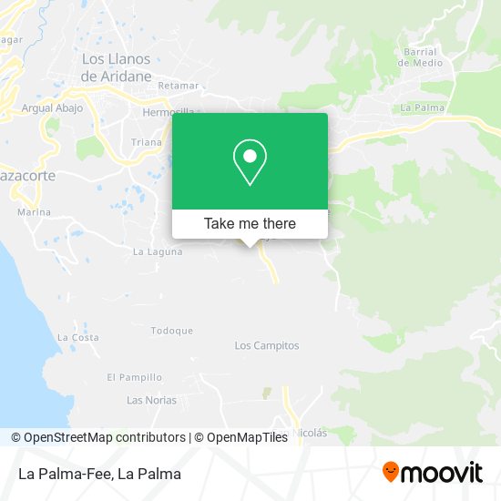 La Palma-Fee map