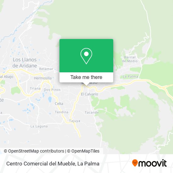 Centro Comercial del Mueble map