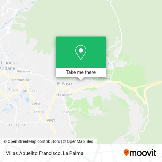 Villas Abuelito Francisco map
