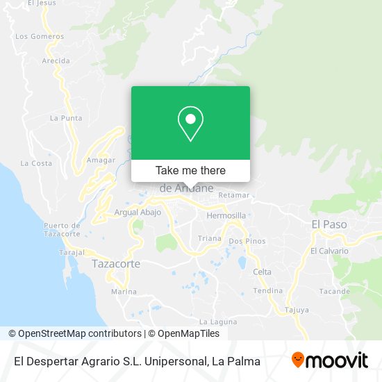 El Despertar Agrario S.L. Unipersonal map