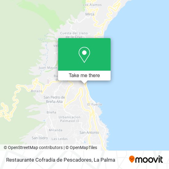 Restaurante Cofradía de Pescadores map