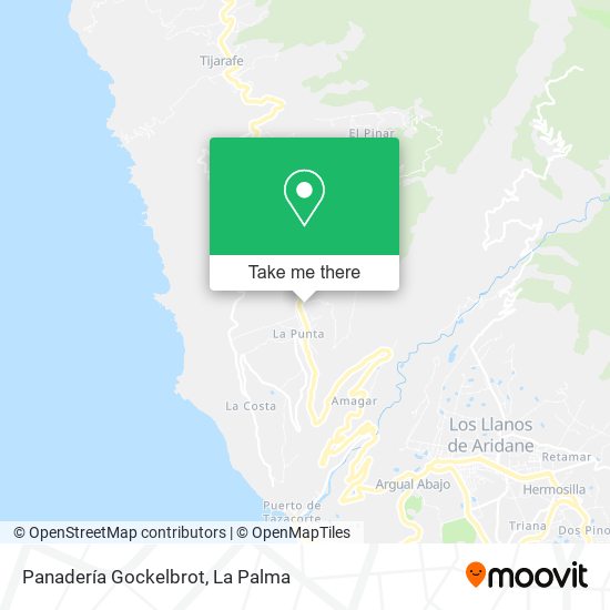 Panadería Gockelbrot map